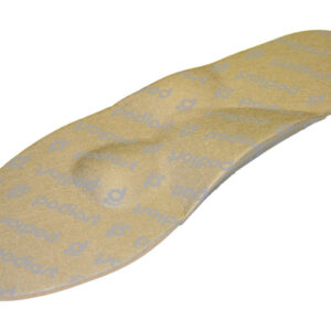 Podiart talpbetét - bőr alapon microfiber fedőréteg - homok színű - egyedi lábbetét